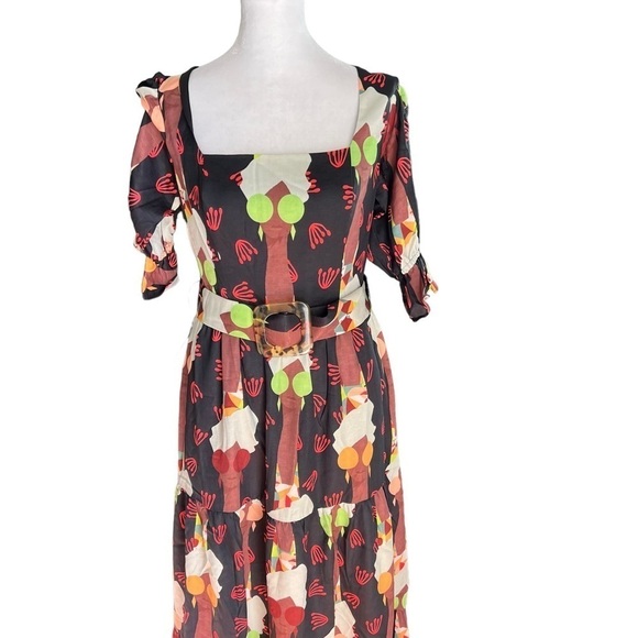 Hutch x ModCloth - NWT Let's Go Boho Maxi Dress Sz 4 - Picture 6 of 13
